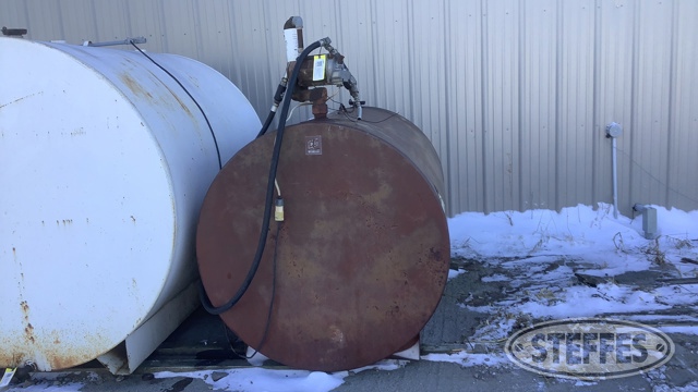 500 Gal. Fuel Barrel w/Westinghouse Pump